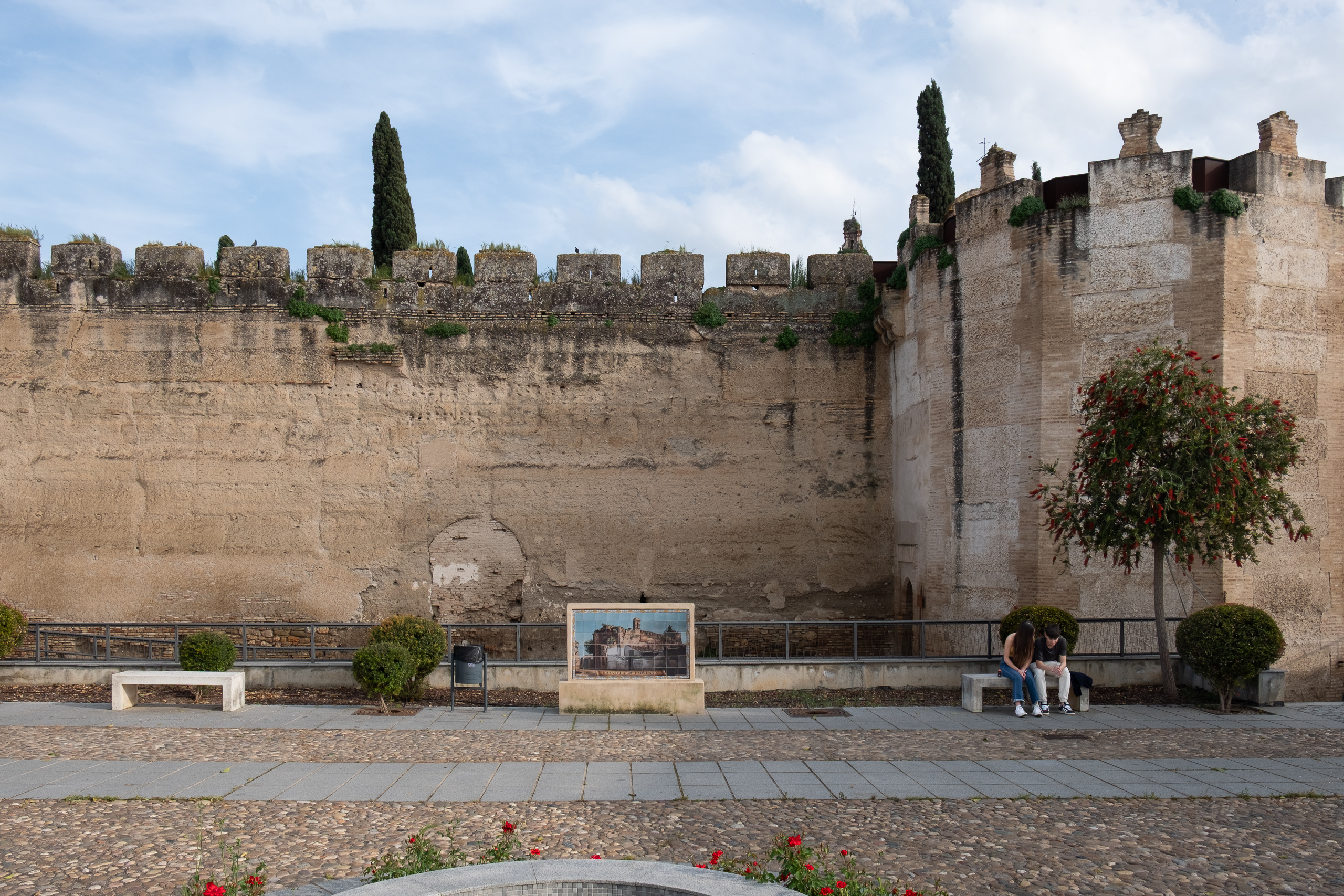 Die Almohaden-Stadtmauer von Palma del Río